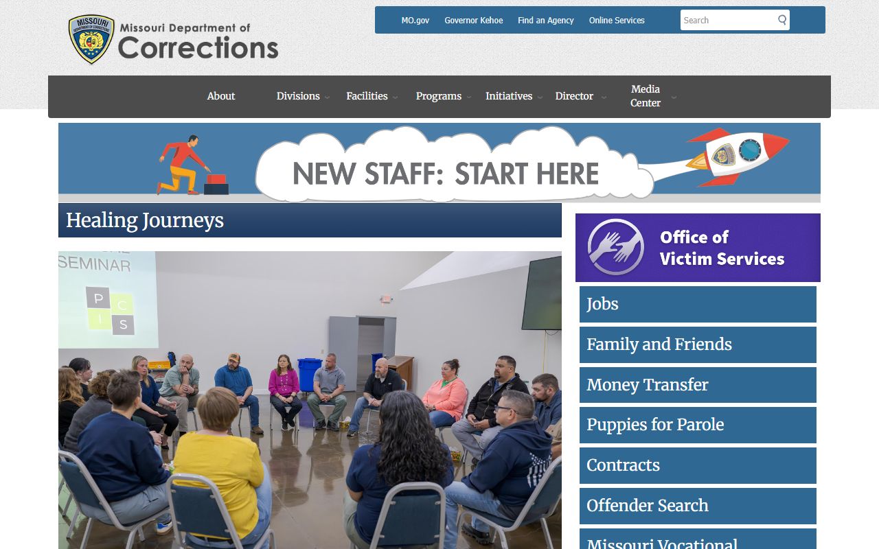 Stone County court records Missouri Department of Corrections offender search context